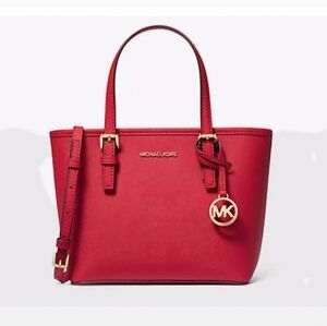 LIKE NEW!! Michael Kors Red Tote Bag